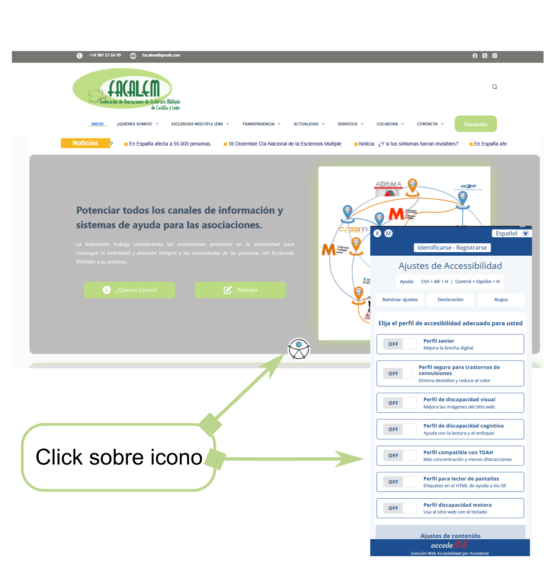 Noticia .- ¿Y si tus síntomas fueran invisibles?. Entrevista Sandra Diñeiro.