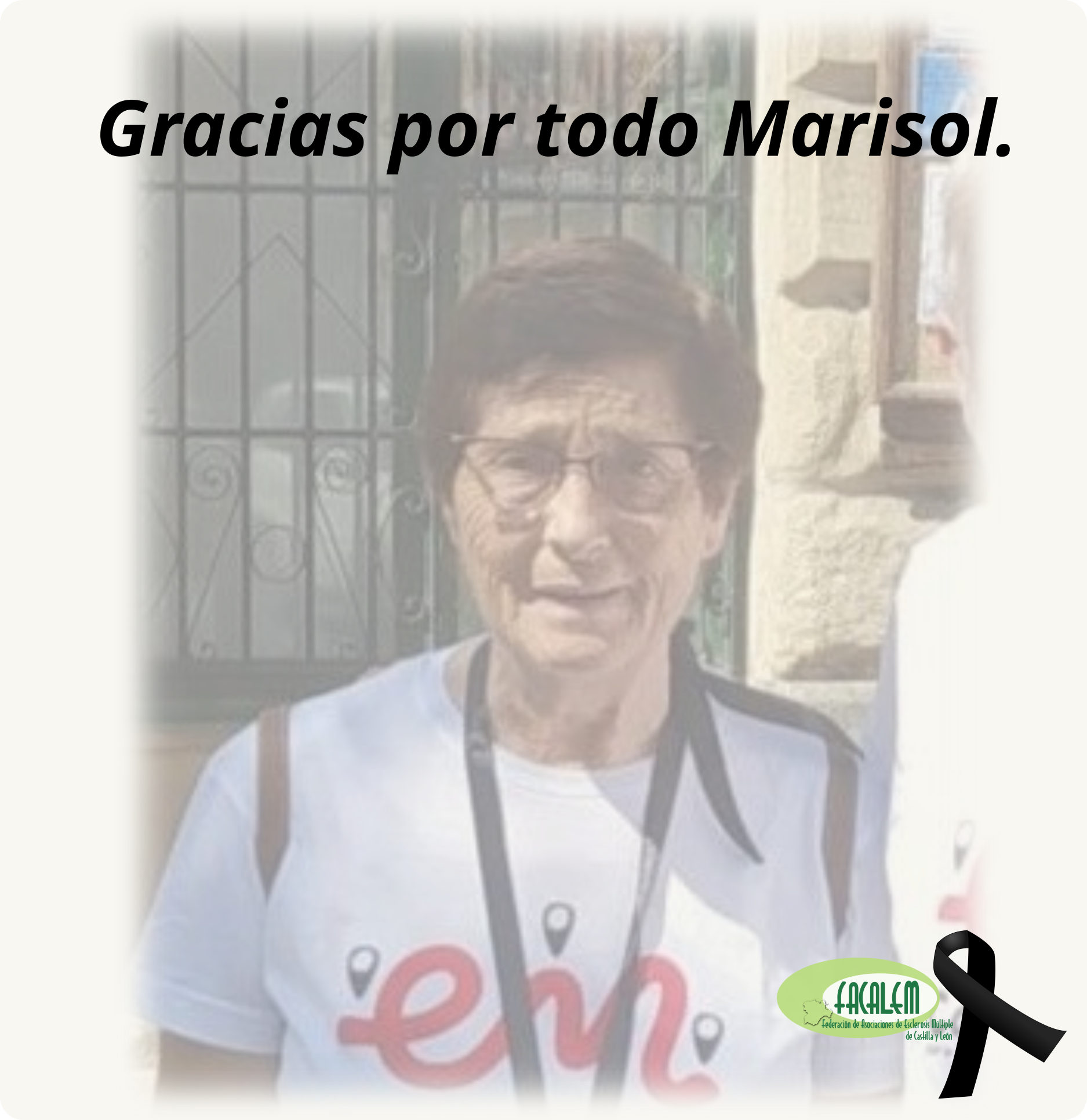 Despedida de Marisol Pico