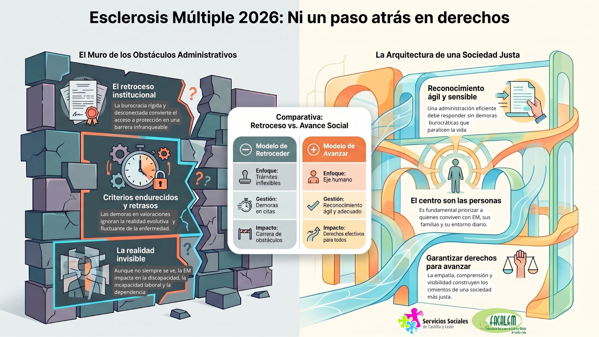 Infografia Día Mundial de la Esclerosis Multiple 2026.